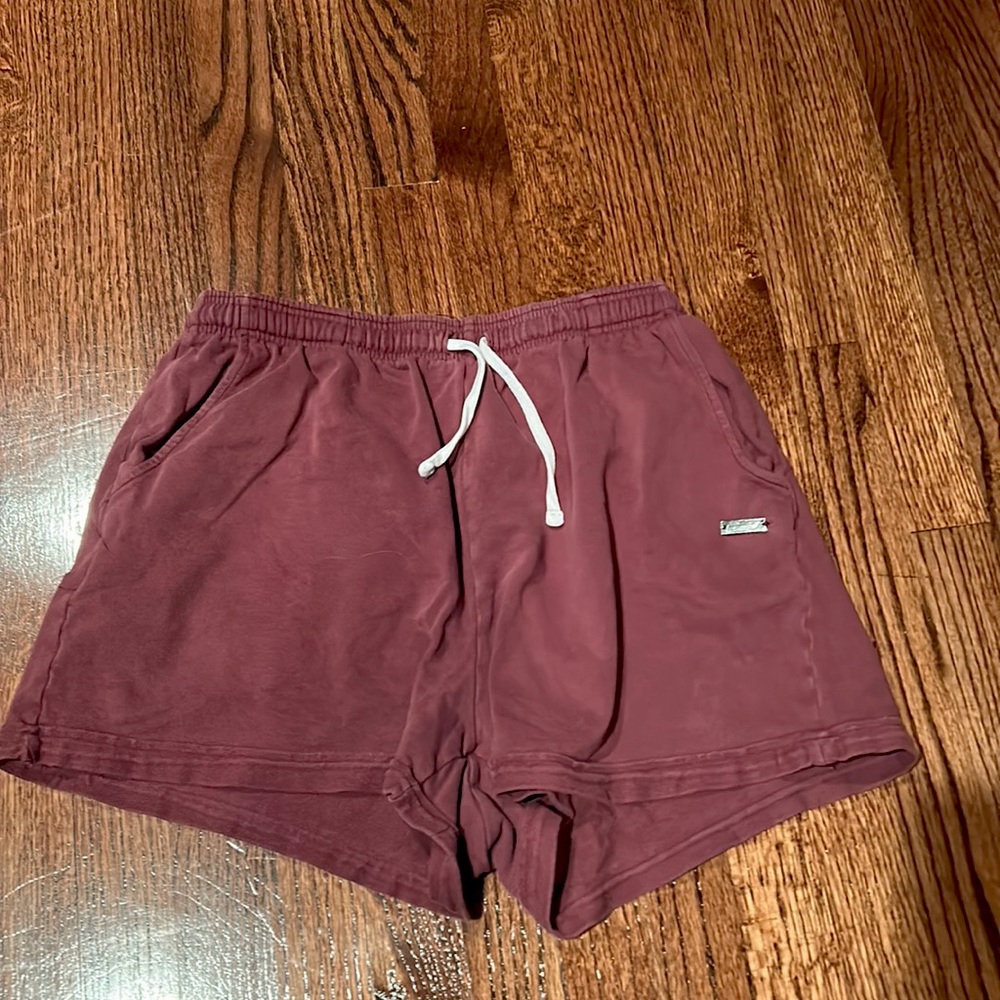 Gym shark shorts. Run big